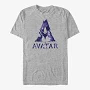 Merch Twentieth Century Fox Avatar 1 - Avatar A Logo Unisex T-Shirt Heather Grey