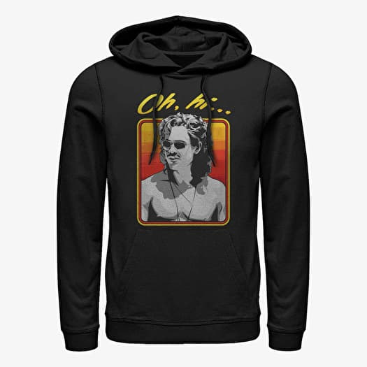 Sweatshirt Merch Netflix Stranger Things - Hot Guy Unisex Hoodie Black