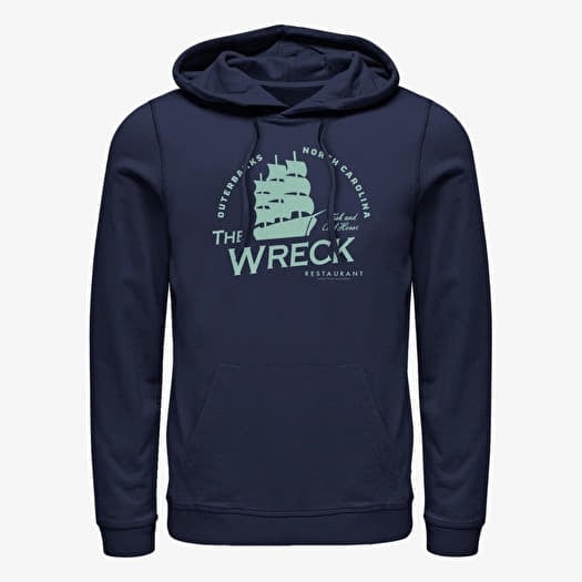 Sudadera Merch Netflix Outer Banks - Wreck Restaurant Unisex Hoodie Navy Blue