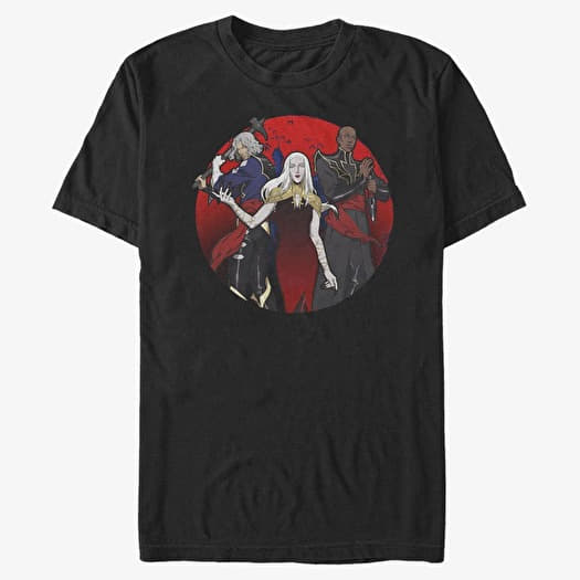 Maglietta Merch Netflix Castlevania - Carmilla Group Unisex T-Shirt Black