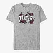 Merch MGM The Addams Family - No Regrets Unisex T-Shirt Heather Grey