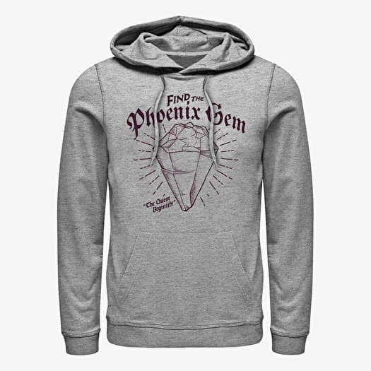 Sweatshirt Merch Pixar Onward - Pheonix Gem Unisex Hoodie Heather Grey