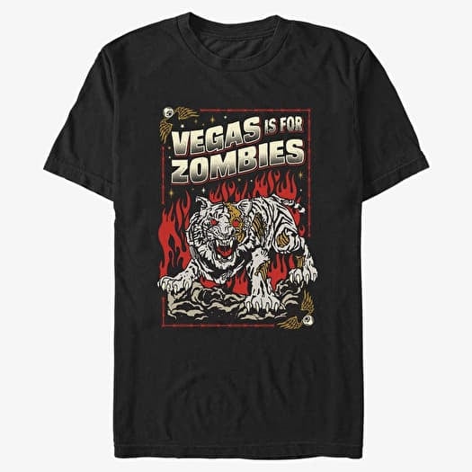 T-shirt Merch Netflix Army Of The Dead - Zombie Tiger Poster Unisex T-Shirt Black