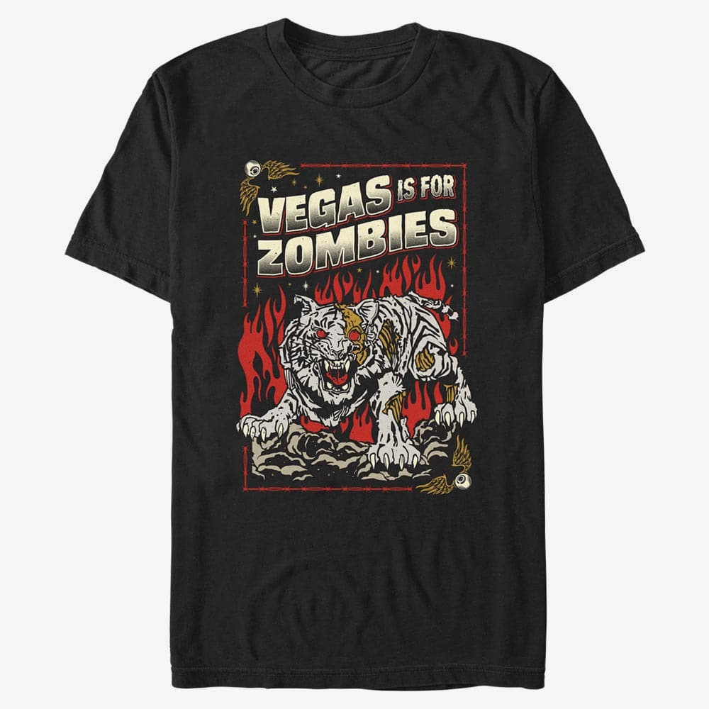 T-shirts Merch Netflix Army Of The Dead - Zombie Tiger Poster Unisex T-Shirt Black