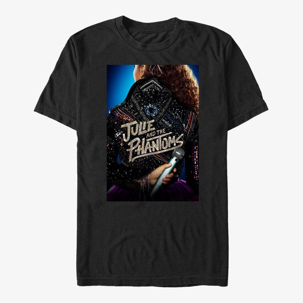 T-shirts Merch Netflix Julie And The Phantoms - Phantoms Mic Unisex T-Shirt Black
