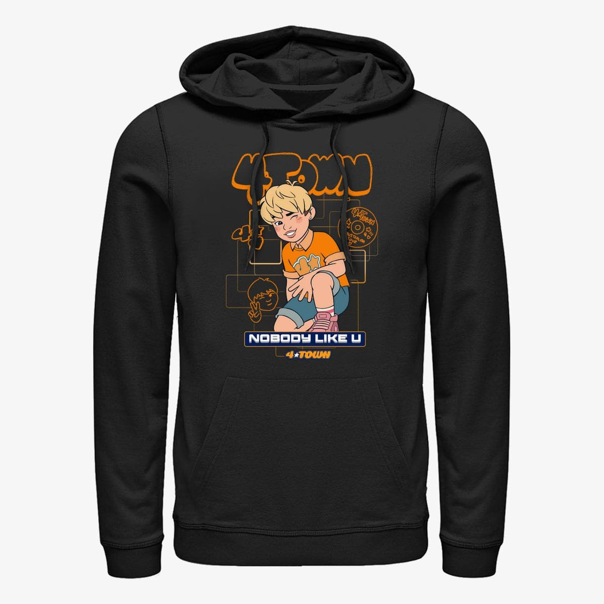 Sweatshirts Merch Pixar Turning Red - Nobody Like Tae Unisex Hoodie Black