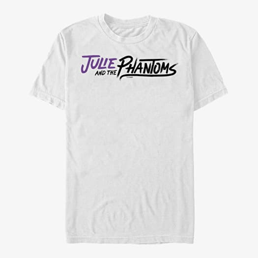 T-shirt Merch Netflix Julie And The Phantoms - Horizontal Logo Unisex T-Shirt White