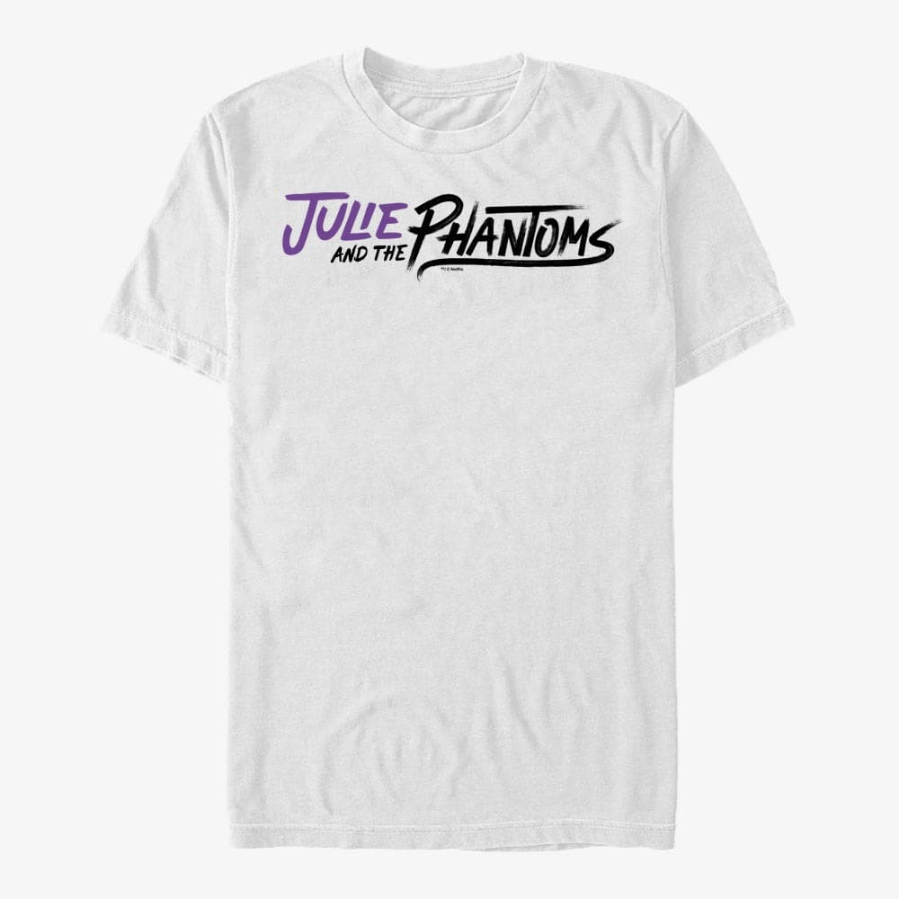 T-shirts Merch Netflix Julie And The Phantoms - Horizontal Logo Unisex T-Shirt White