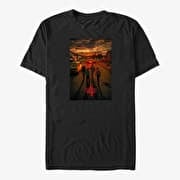 Merch Netflix Stranger Things - California Poster Unisex T-Shirt Black