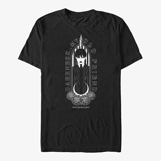 T-shirt Merch MGM Wednesday - Friend Of Darkness Unisex T-Shirt Black