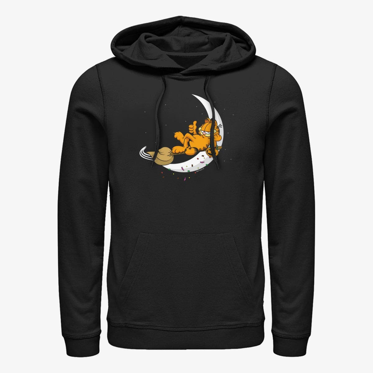 Hoodies and sweatshirts  Merch Paramount Garfield - A Candy Cat Unisex Hoodie Black