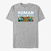 Merch Netflix Human Resources - Group Shot Unisex T-Shirt Heather Grey