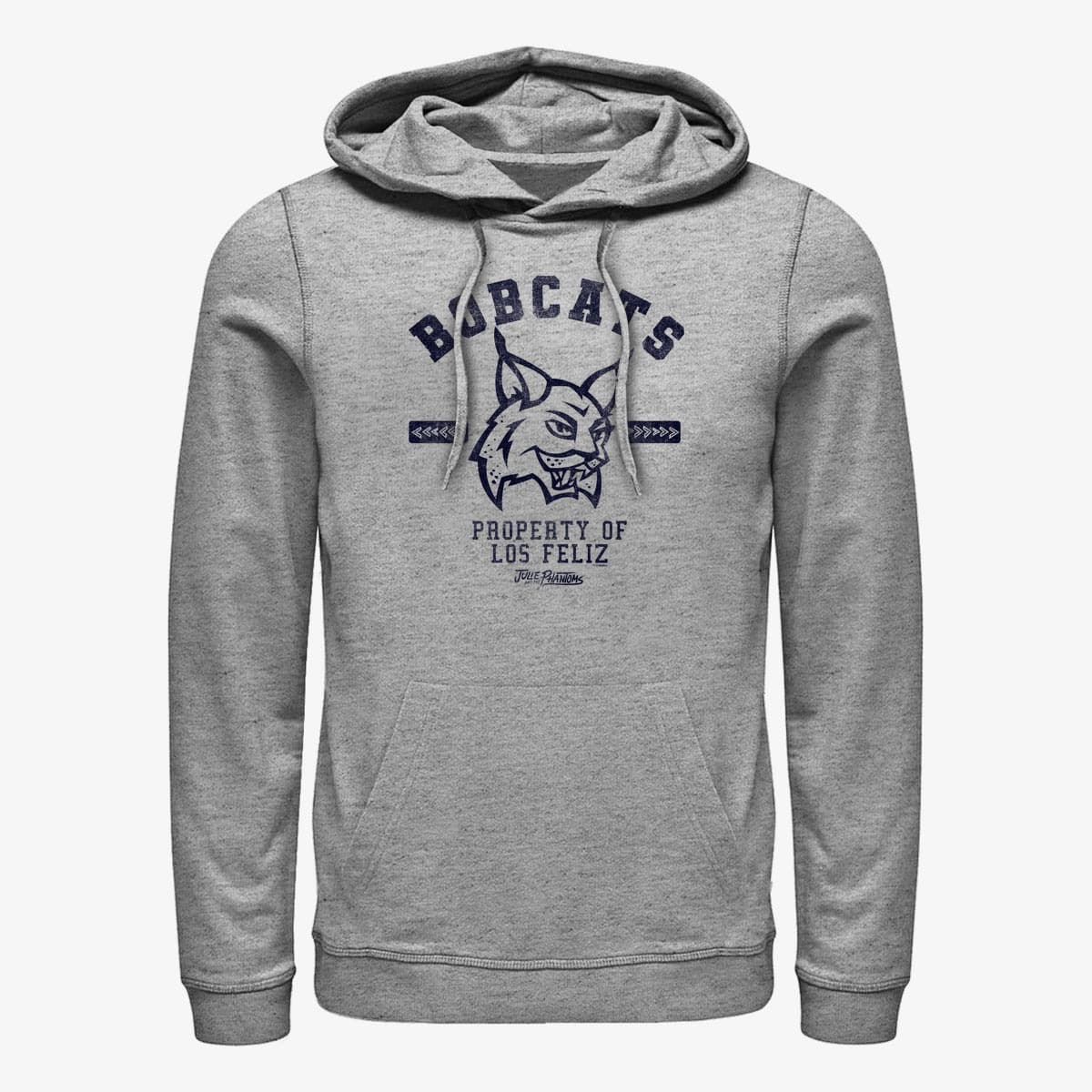 Hoodies and sweatshirts  Merch Netflix Julie And The Phantoms - Collegiate Bobcats Unisex Hoodie Heather Grey