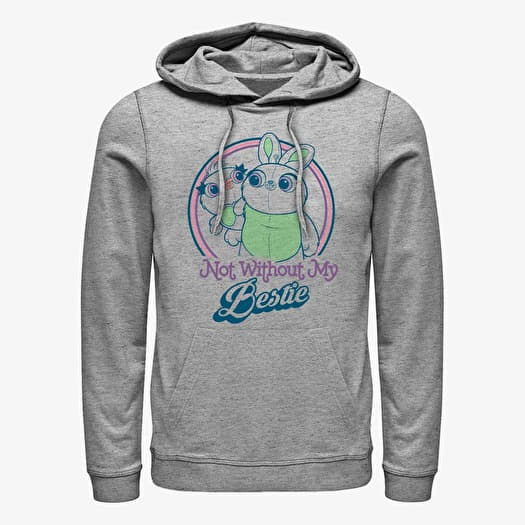 Bluza Merch Pixar Toy Story - Bestie Unisex Hoodie Heather Grey