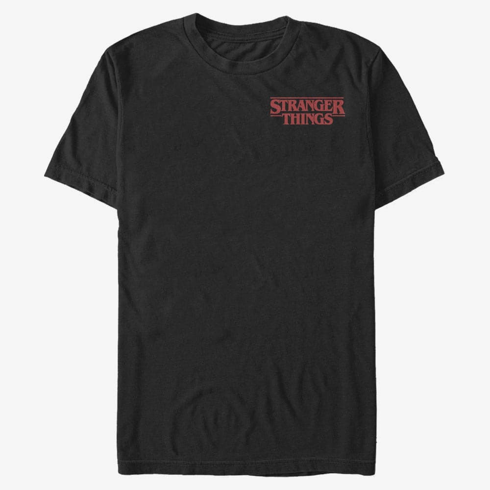 T-Shirts Merch Netflix Stranger Things - Stranger Things Unisex T-Shirt Black
