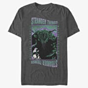 Merch Netflix Stranger Things - Monster Things Unisex T-Shirt Dark Heather Grey