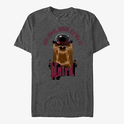 Majica Merch MGM The Addams Family - Weird Family Unisex T-Shirt Dark Heather Grey