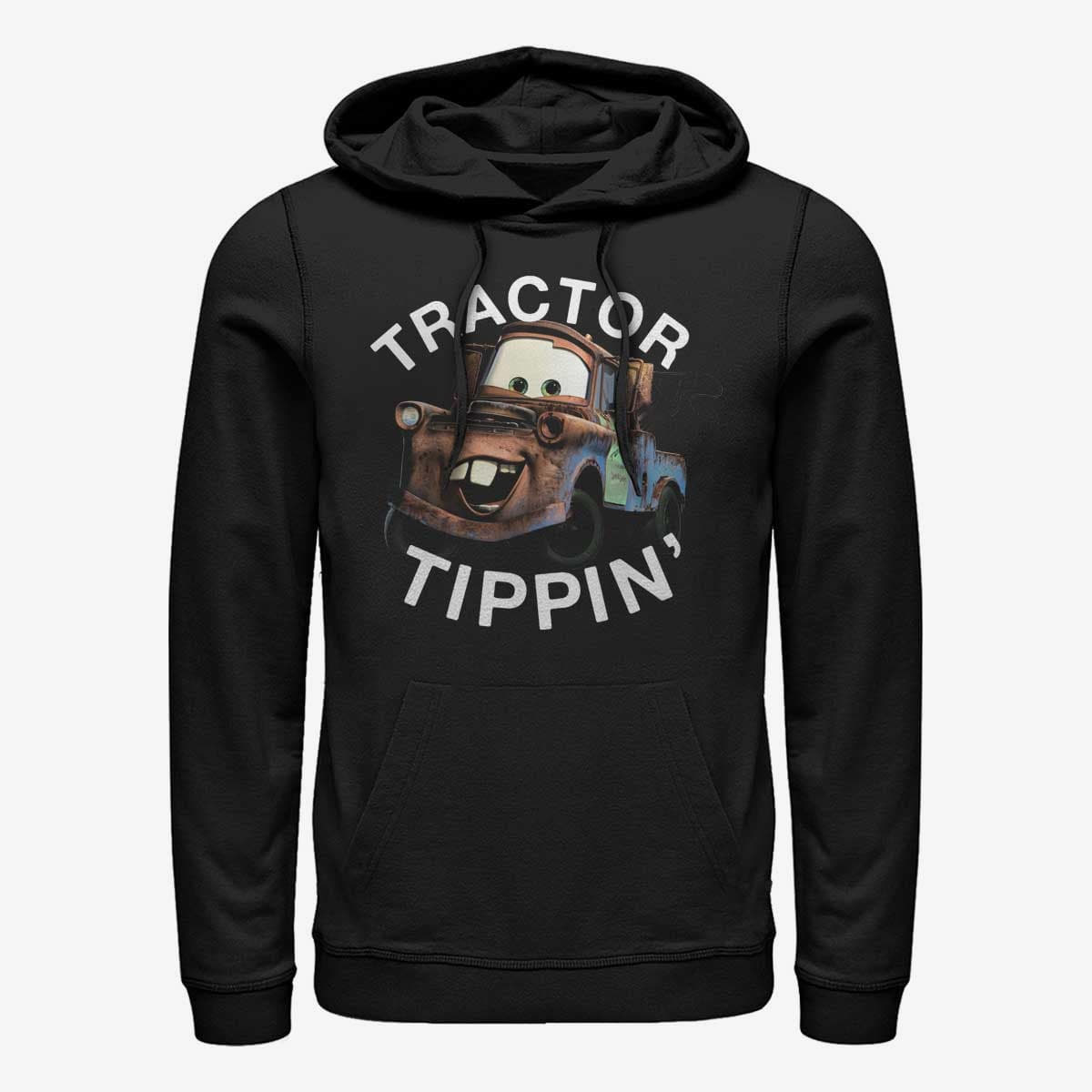 Hoodies and sweatshirts  Merch Pixar Cars 1-2 - Tippin Unisex Hoodie Black