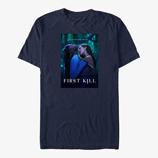 T-shirt Merch Netflix First Kill - Forest Bite Unisex T-Shirt Navy Blue
