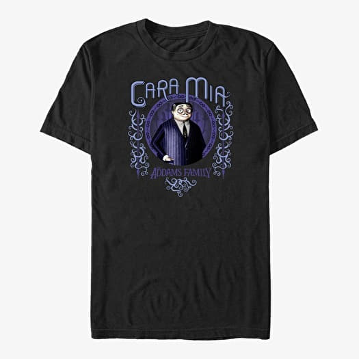Majica Merch MGM The Addams Family - Cara Mia Unisex T-Shirt Black
