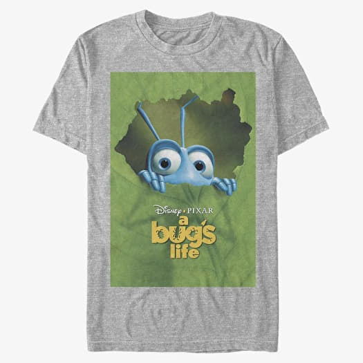 Camiseta Merch Pixar A Bug's Life - Bugs Life Poster Unisex T-Shirt Heather Grey