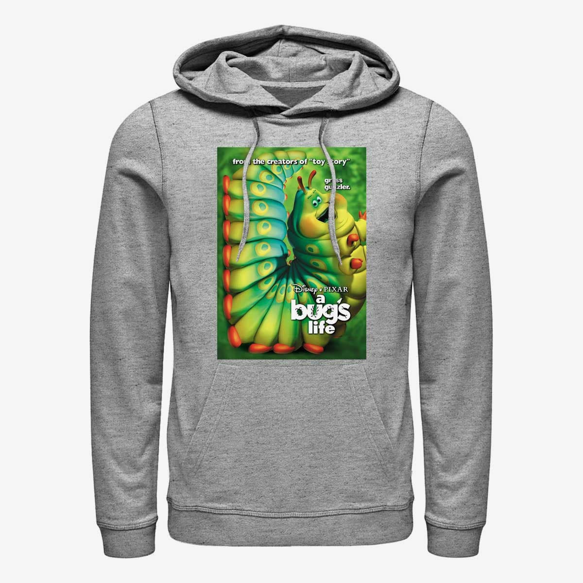 Sweatshirts Merch Pixar A Bug's Life - Catepillar Poster Unisex Hoodie Heather Grey