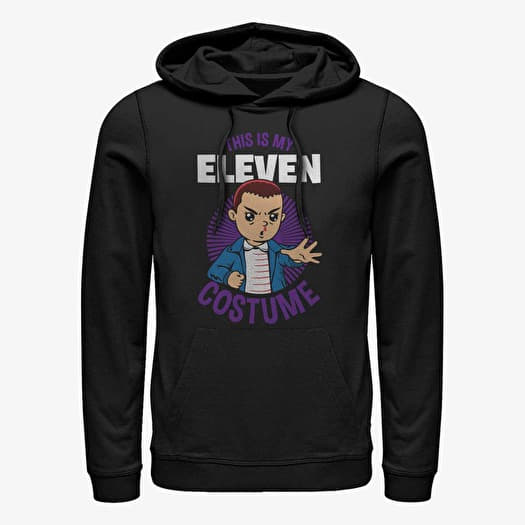 Φούτερ Merch Netflix Stranger Things - Eleven Costume Unisex Hoodie Black