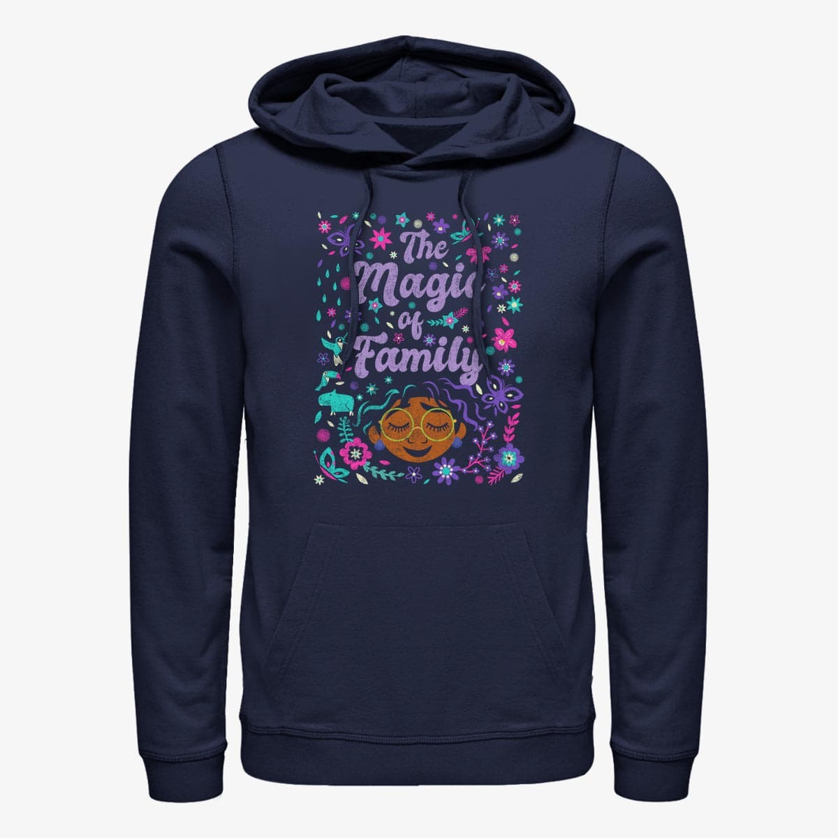 Hoodies and sweatshirts  Merch Pixar Disney Encanto - Magic Unisex Hoodie Navy Blue