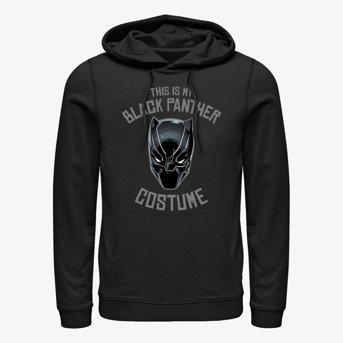 Sweatshirts Merch Marvel Avengers Classic - Panther Costume Unisex Hoodie Black