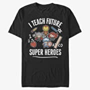 Merch Marvel Avengers Classic - Teach Future Supers Unisex T-Shirt Black