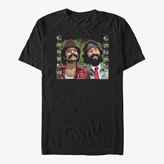 Tricou Merch Paramount Cheech and Chong - Cheech And Chong Poster Unisex T-Shirt Black