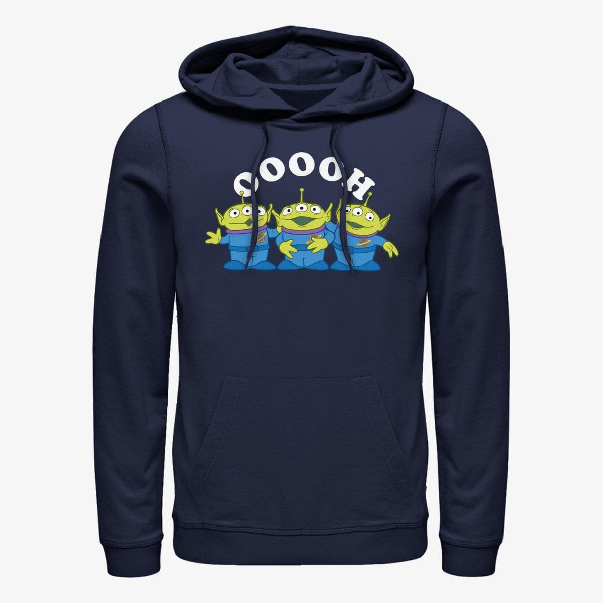 Hættetrøjer og sweatshirts Merch Pixar Toy Story - OOOH YEAH Unisex Hoodie Navy Blue