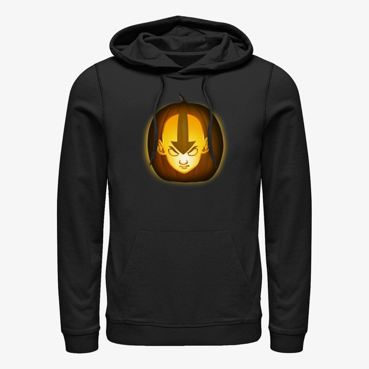 Hoodies and sweatshirts  Merch Paramount Avatar: The Last Airbender - Aang-O-Lantern Unisex Hoodie Black