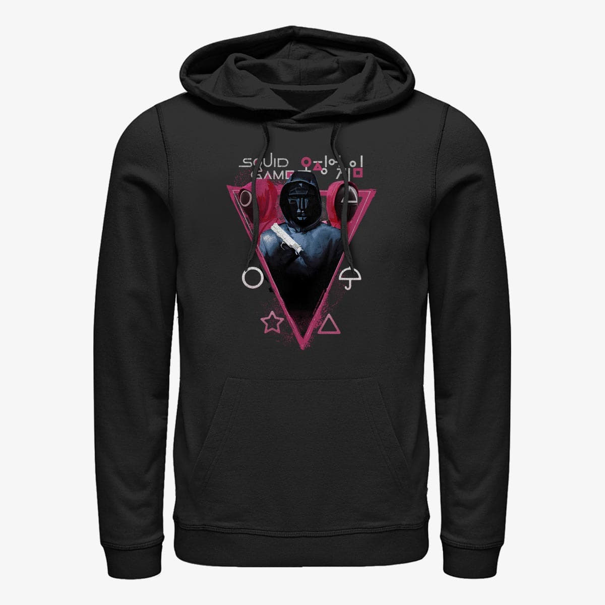 Hættetrøjer og sweatshirts Merch Netflix Squid Game - Gamemaster Unisex Hoodie Black