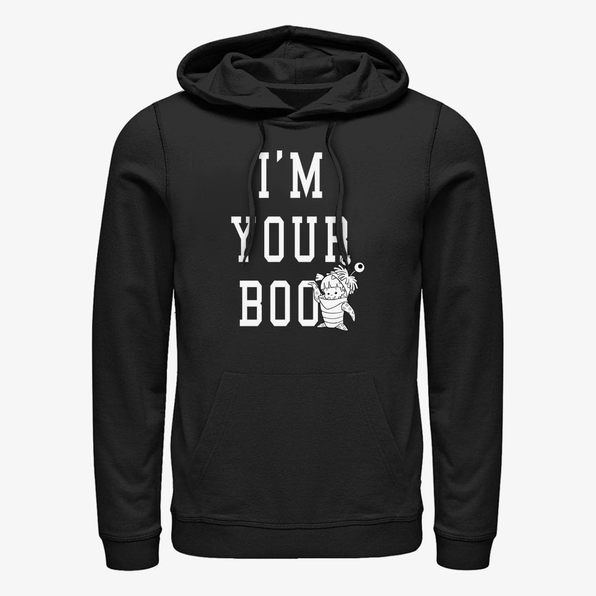 Hoodies and sweatshirts  Merch Pixar Monster's Inc. - Boo Unisex Hoodie Black