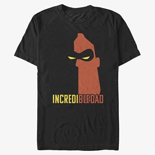 Póló Merch Pixar Incredibles 2 - Incredible Face Unisex T-Shirt Black
