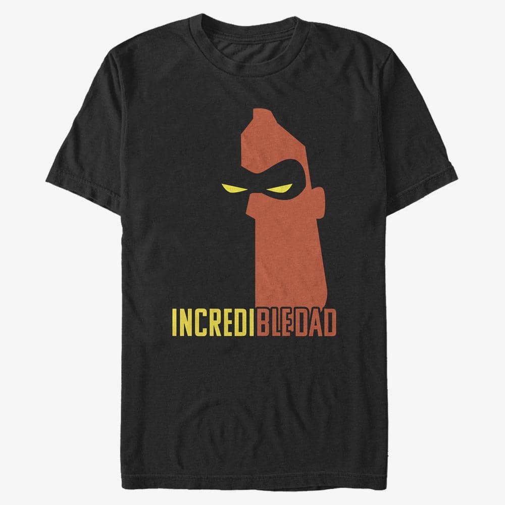 T-krekli Merch Pixar Incredibles 2 - Incredible Face Unisex T-Shirt Black