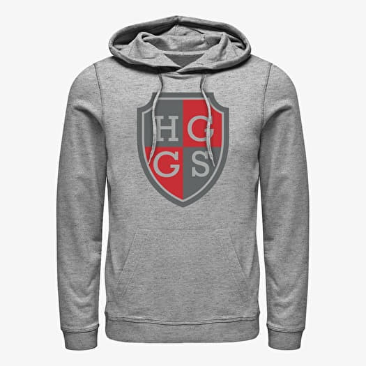 Mikina Merch Netflix Heartstopper - Harvey Greene Crest Unisex Hoodie Heather Grey