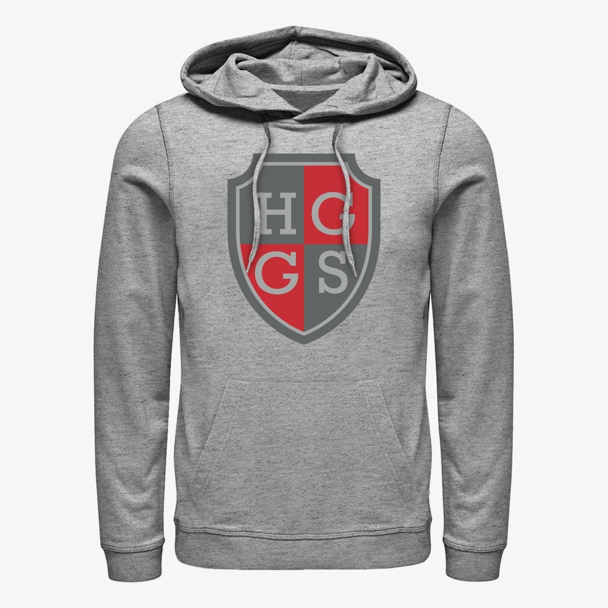Толстовки та реглани Merch Netflix Heartstopper - Harvey Greene Crest Unisex Hoodie Heather Grey