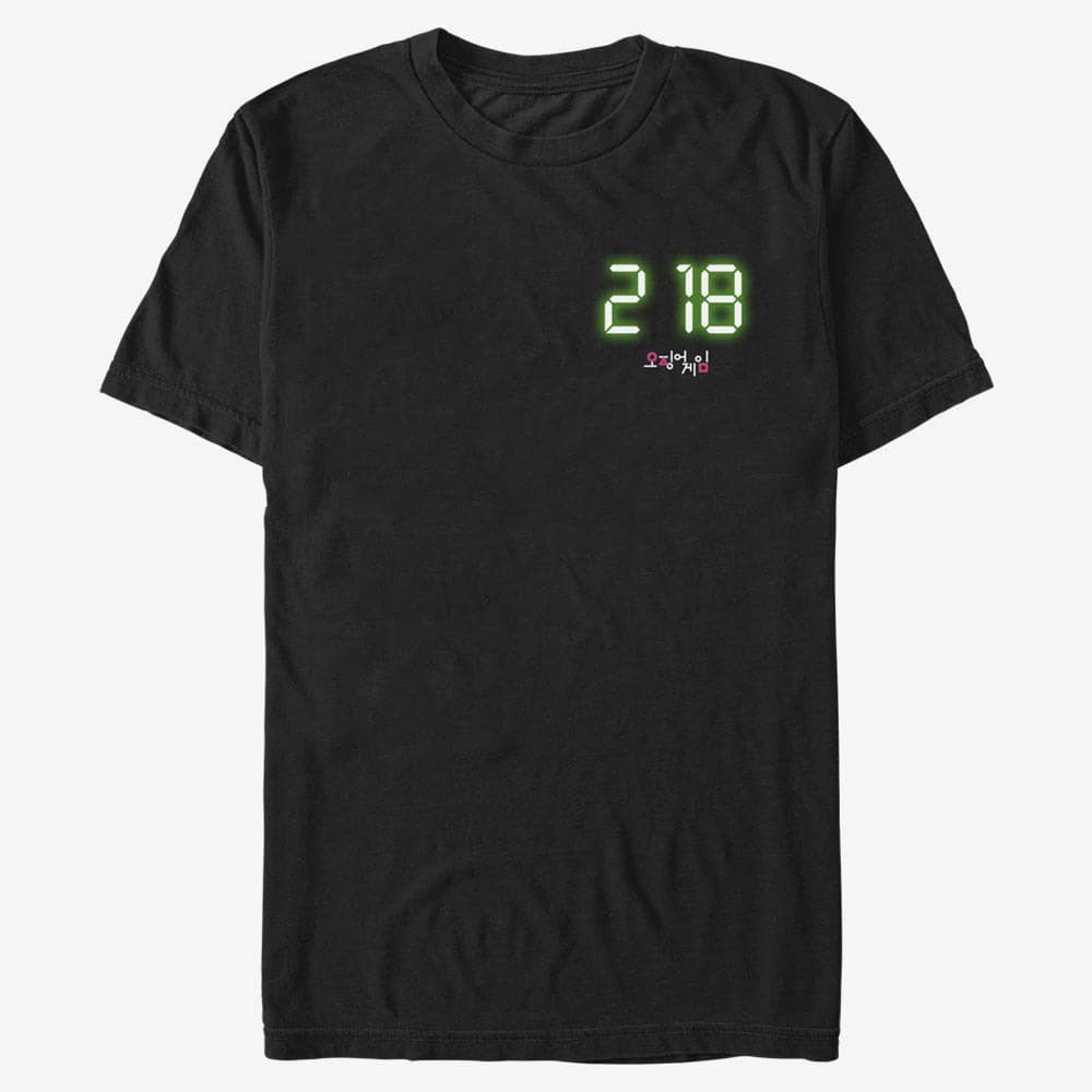 T-shirts Merch Netflix Squid Game - Two Eighteen Unisex T-Shirt Black