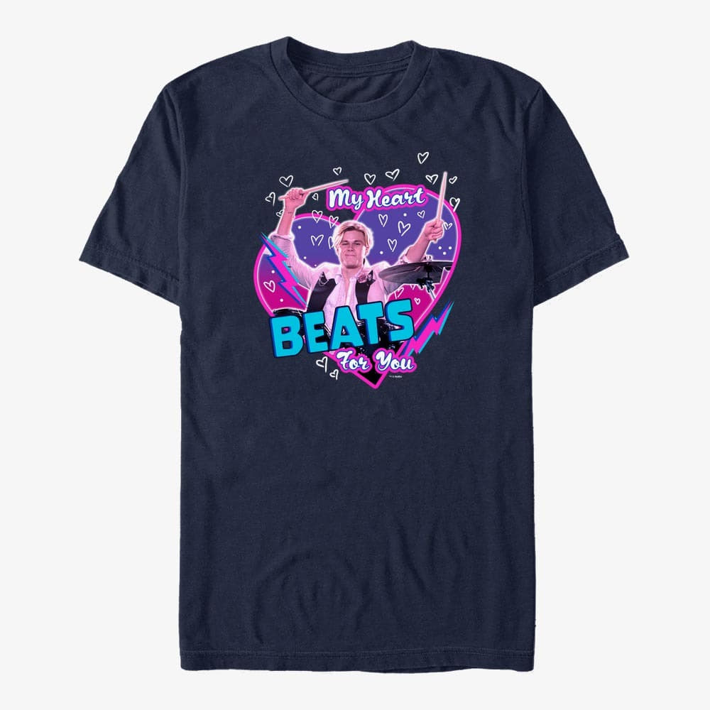 T-shirts Merch Netflix Julie And The Phantoms - Beats 4 You Unisex T-Shirt Navy Blue