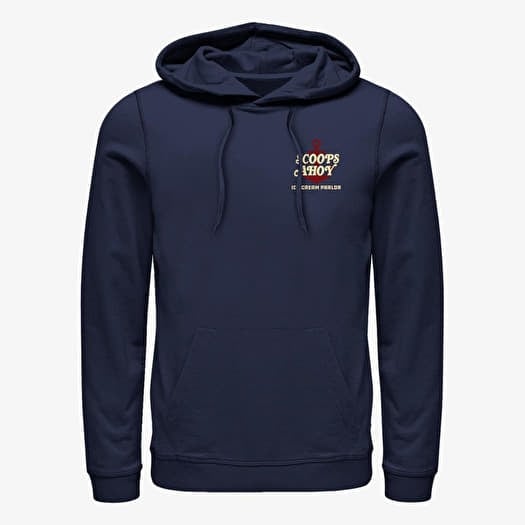 Sweatshirt Merch Netflix Stranger Things - Ahoy Ahoy Unisex Hoodie Navy Blue