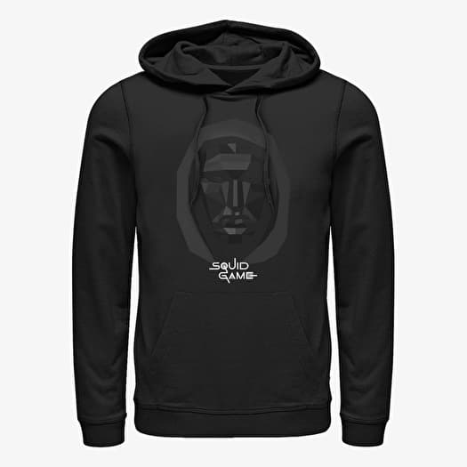 Mikina Merch Netflix Squid Game - Front Man Geometric Unisex Hoodie Black
