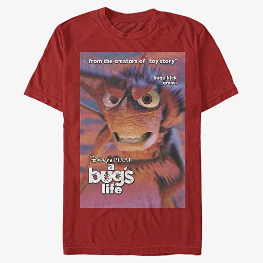 T-shirt Merch Pixar A Bug's Life - Hopper Poster Unisex T-Shirt Red