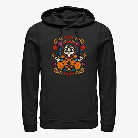 Mikina Merch Pixar Coco - Musical Miguel Unisex Hoodie Black