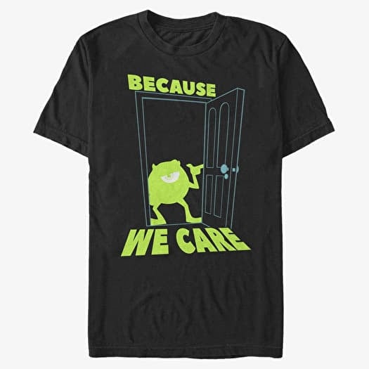 T-shirt Merch Pixar Monster's University - We Scare Mike Unisex T-Shirt Black