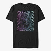 Merch Pixar Turning Red - Pastel 4 Town Unisex T-Shirt Black