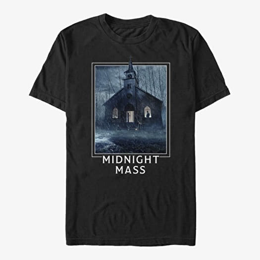 T-shirt Merch Netflix Midnight Mass - Midnight Mass Church Lockup Unisex T-Shirt Black