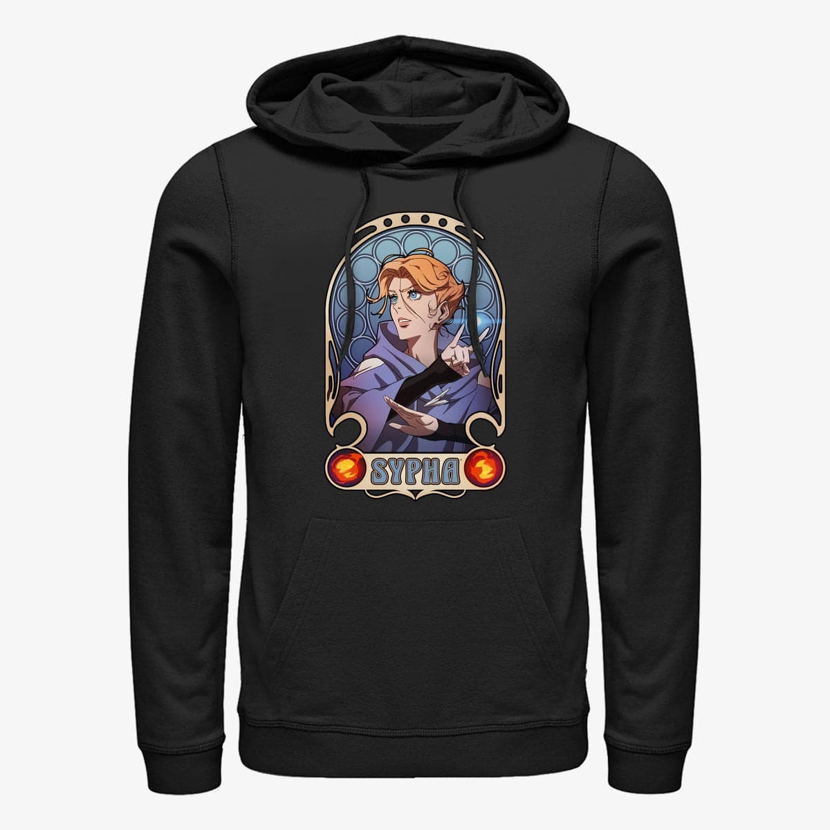 Sweatshirts Merch Netflix Castlevania - Sypha Nouveau Unisex Hoodie Black