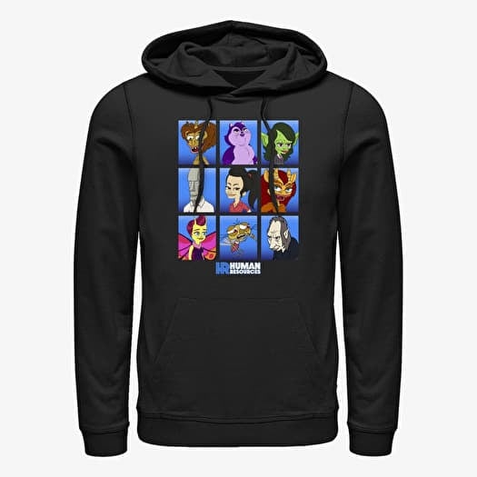 Majica Merch Netflix Human Resources - Monsters 9 Box Unisex Hoodie Black